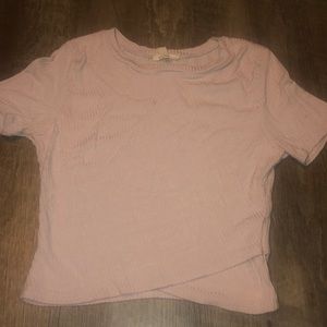 PALE PINK CROP TOP!